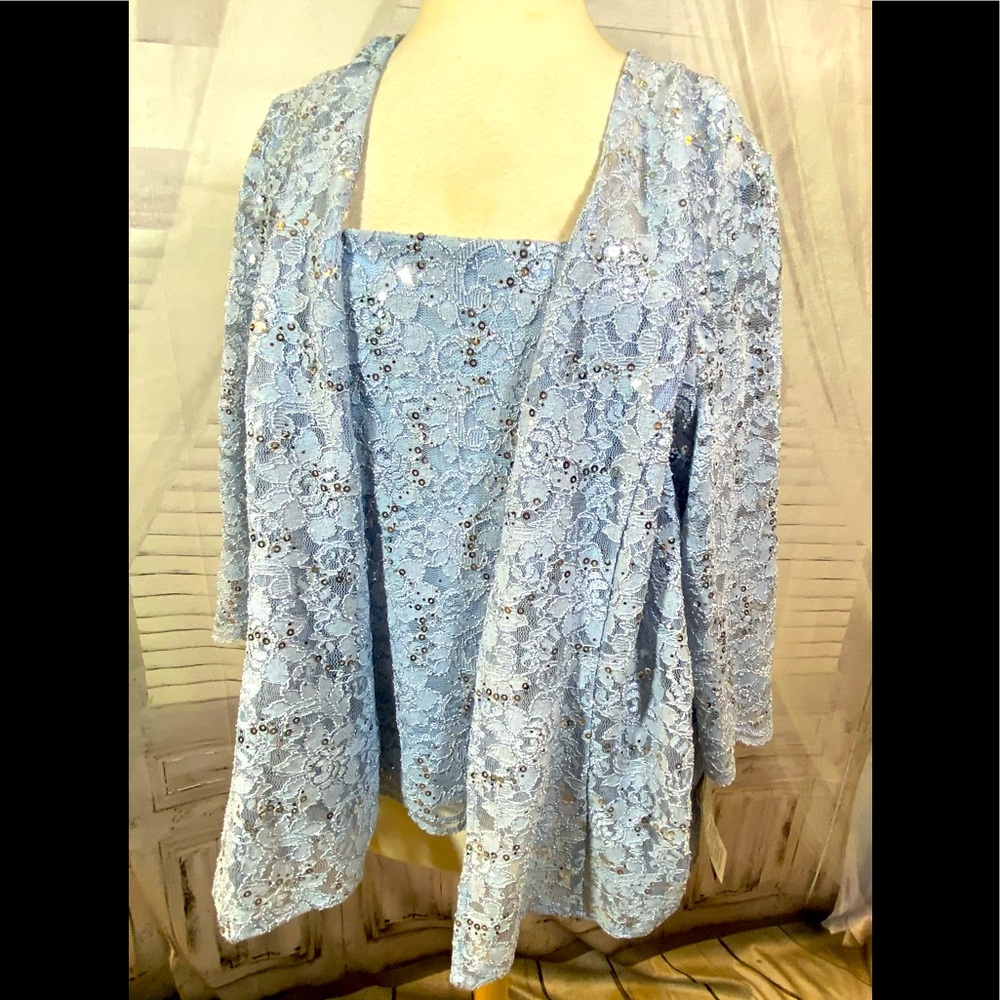 Alex Evenings plus Size 1X Twin Set